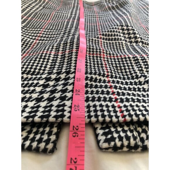 Talbots Houndstooth Plaid Pencil Skirt Womens 22W Office Wool Blend Old Money - Picture 7 of 7